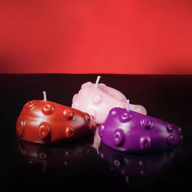 Soulmaty Drip Wax Candle for Couples – Low Temperature, Octopus Tentacle Design, Aromatherapy